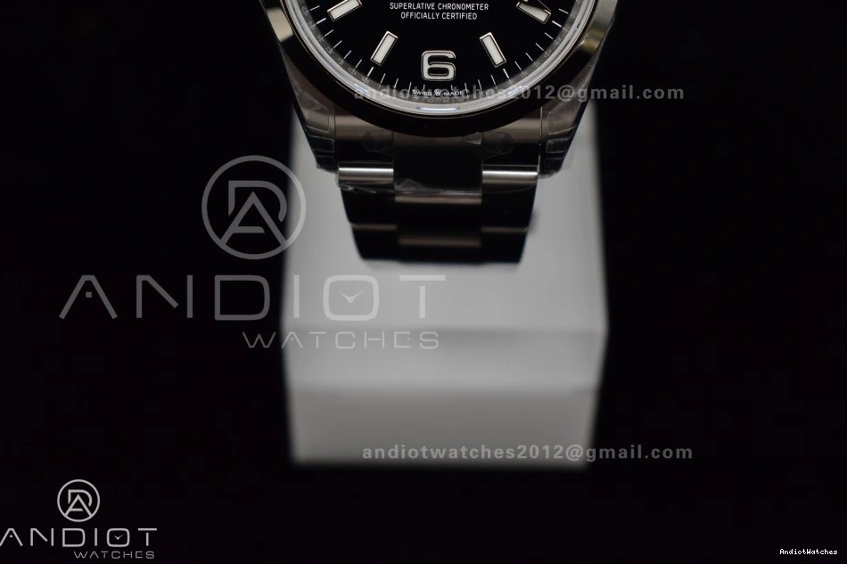 1:1 837 Best Seasonal 904L 36mm Steel Black DD on 124270 Dial Edition Bracelet Explorer VSF SS 0202